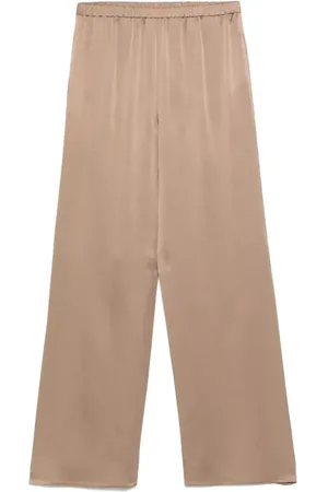 ANTONELLI Light Brown Tiete Trousers - Größe 42