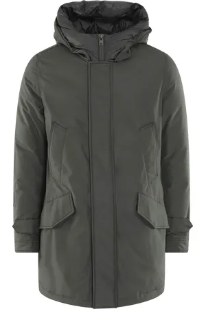 Woolrich Heren Polar High Collar Parka Grijs - Größe M
