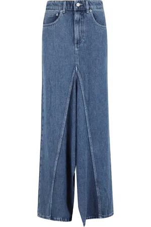 ERIKA CAVALLINI Denim Skirt With Unique Front - Größe 42