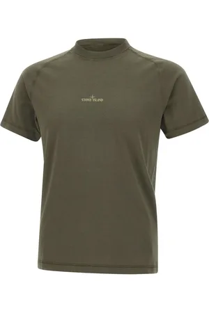 Stone Island T-Shirts And Polos Green - Größe M