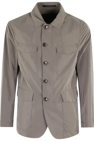 MONTECORE Lightweight Nylon Jacket With Pointed Collar - Größe 50