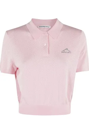 Alexander Wang Short Sleeve Polo Tee - Größe M