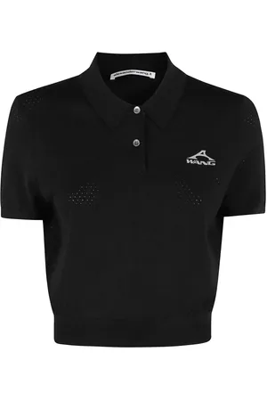Alexander Wang Short Sleeve Polo Tee - Größe M