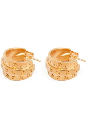 Maison Margiela Ohrringe - Triple-Logo Earrings - Gr. unisize - in - für Damen