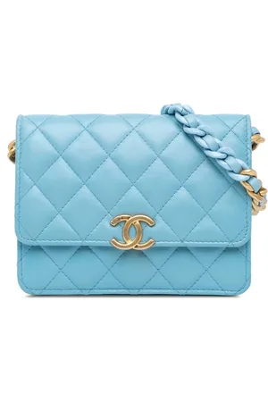 CHANEL Portemonnaie - 2021 Quilted Lambskin Candy Chain Wallet - Gr. unisize - in - für Damen