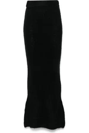 Entire Studios Knit Tube Skirt Crow - Größe XS