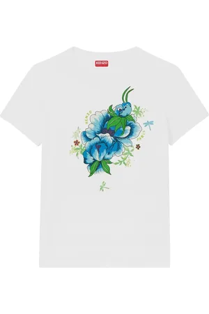 Kenzo T-Shirts And Polos Blanc Casse - Größe M