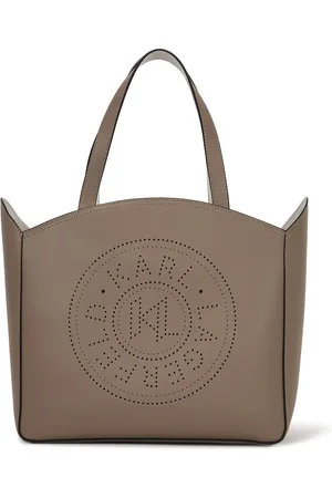 Karl Lagerfeld Shopper - K/CIRCLE GROSSE TOTE-BAG MIT LOCHMUSTER - Gr. unisize - in - für Damen