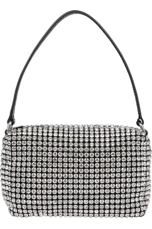 Alexander Wang Crossbody Bags - Heiress Medium Pouch Bag White - Gr. unisize - in - für Damen