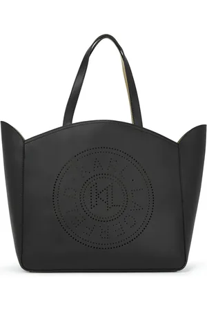 Karl Lagerfeld Shopper - K/CIRCLE GROSSE TOTE-BAG MIT LOCHMUSTER - Gr. unisize - in - für Damen