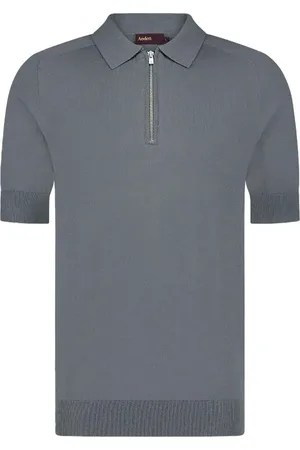 Aeden Ben Polo Grey Blue - Größe XL