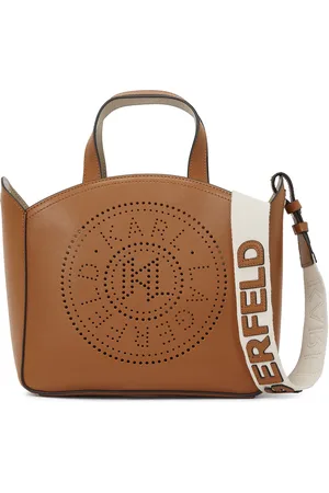 Karl Lagerfeld Shopper - K/CIRCLE KLEINE TOTE-BAG MIT LOCHMUSTER - Gr. unisize - in - für Damen
