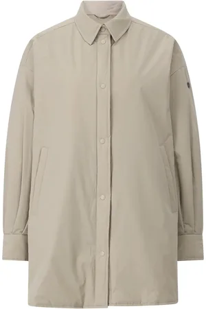 Scandinavian Edition Lange Übergangsjacke - Größe L