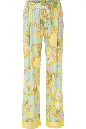 Marc Cain Weite Hose mit floralem Muster - Größe 34