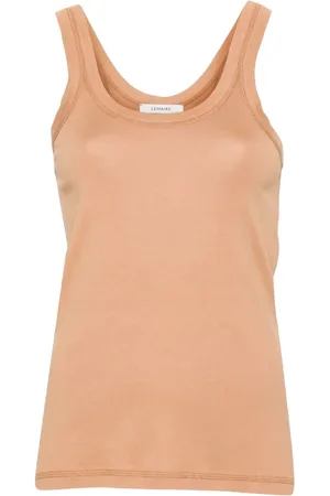 LEMAIRE Rib Tank Top Burnt Sand - Größe L