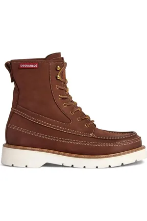 Dsquared2 Stiefel - Raised-Seam Leather Boots - Gr. 42 (EU) - in - für Damen