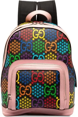 Gucci Rucksäcke - 2016-2023 GG Supreme Psychedelic Backpack - Gr. unisize - in Gold - für Damen