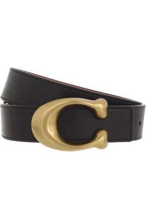 Coach Gürtel - 32Mm Sculpted C Reversible Belt - Gr. 85 - in - für Damen