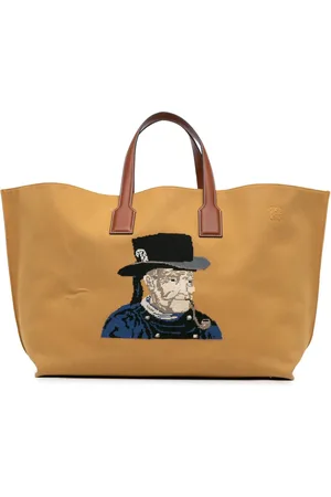 Loewe Shopper - 2017 Large Canvas Embroidered Fisherman T Shopper - Gr. unisize - in - für Damen