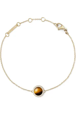 Daniel Wellington Armband - Audrey Tiger Eye Armband - Gr. ONE SIZE - in - für Damen