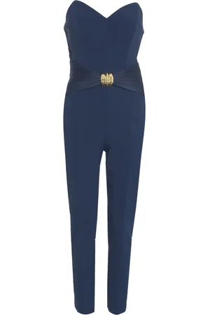 Elisabetta Franchi Jumpsuit with waist bow - Größe IT 46