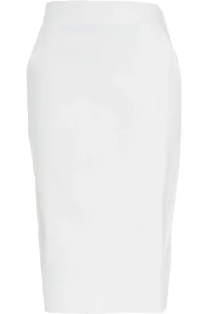 OBLÒ UNIQUE Pencil skirt in denim - Größe L