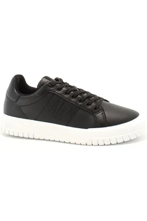 Armani Exchange Low-Top Sneaker - Sneakers Black - Gr. US_11 - in - für Damen