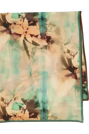 Paul Smith Handschuhe - Chech Photo Fleurs menthe pu00EAche M1A 150G P511 - Gr. ONE SIZE - in - für Damen