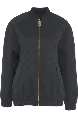 Elisabetta Franchi Bomber jacket with monogram - Größe IT 40
