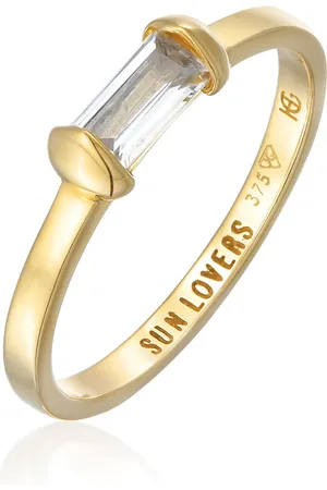 Haze & Glory Ring - Ring Verlobungsring - Elope 375 Gelbgold - Gr. 52 MM - in - für Damen