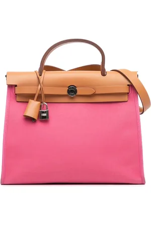 Hermès Crossbody Bags - 2014 Toile Herbag Zip 31 - Gr. unisize - in Gold - für Damen