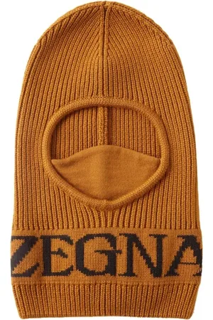 Ermenegildo Zegna Caps & Mützen - Techmerino Logo Wool Balaclava - Gr. ONE SIZE - in - für Damen
