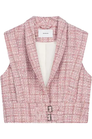 Homage to Denim Gilet roze - Größe FR 34