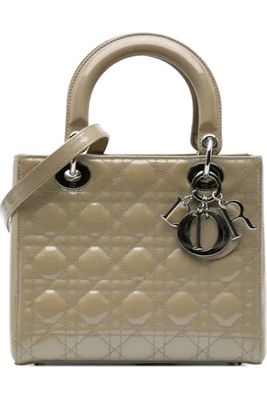 Dior Crossbody Bags - 2012 Medium Patent Cannage Lady Dior - Gr. unisize - in - für Damen