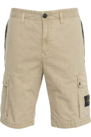 Stone Island Cargo shorts with detachable logo - Größe 31