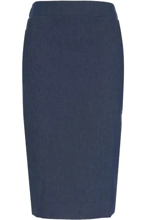 OBLÒ UNIQUE Pencil skirt in denim - Größe L