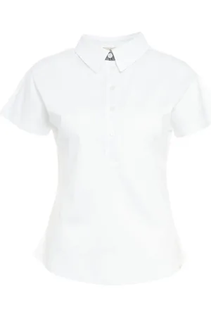 HERNO White Cotton Polo Shirt - Größe IT 40