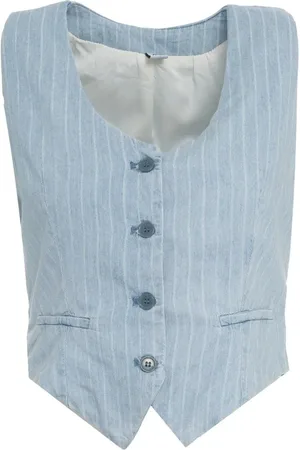 Liu Jo Pinstripe denim vest - Größe IT 40
