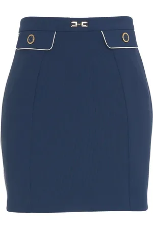 Elisabetta Franchi Cru00EApe mini skirt - Größe IT 42