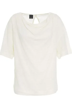 Pinko Linen T-shirt - Größe L