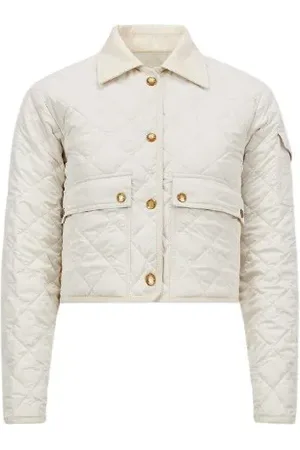 Moncler Cropped Quilted Coat - Größe 1
