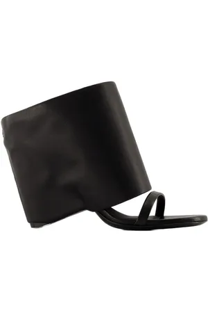 Courrèges Sandalen - Structured Calfskin Ankle-Wrap Sandals By Courrège - Gr. 36 (EU) - in - für Damen