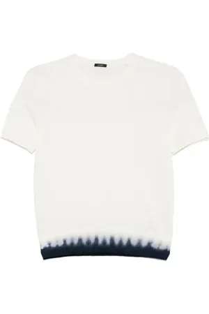 Joseph White Crew-Neck T-Shirt - Größe L