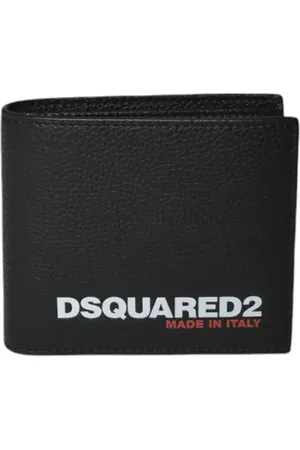 Dsquared2 Portemonnaies - Black Leather Bob Coin Wallet - Gr. unisize - in - für Damen