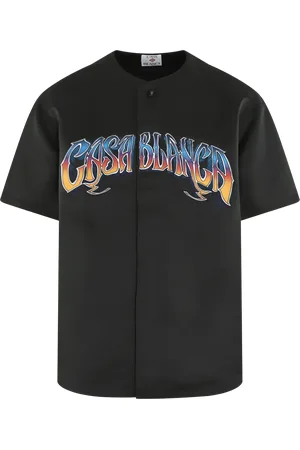 Casablanca Heren EVENING BASEBALL SHIRT - Größe L