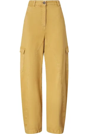 Pinko Trousers Giallo Antilope - Größe 38