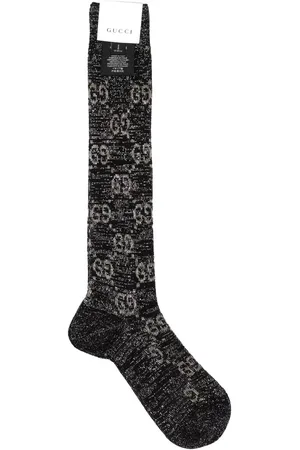 Gucci GG Socks Lamé - Größe S