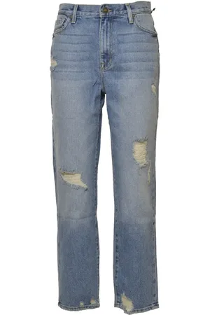 Current/Elliott High-Waisted Cropped Jeans - Größe 26