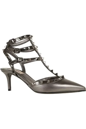 VALENTINO Hohe Schuhe - Rockstud Calfskin Black Smooth Calfskin Rockstud D - Gr. 36 (EU) - in - für Damen