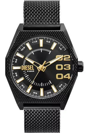 Diesel Uhren - Scraper Uhr - Gr. unisize - in Schwarz - für Damen